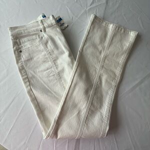 J. McLaughlin Cream Clearwater Jeans